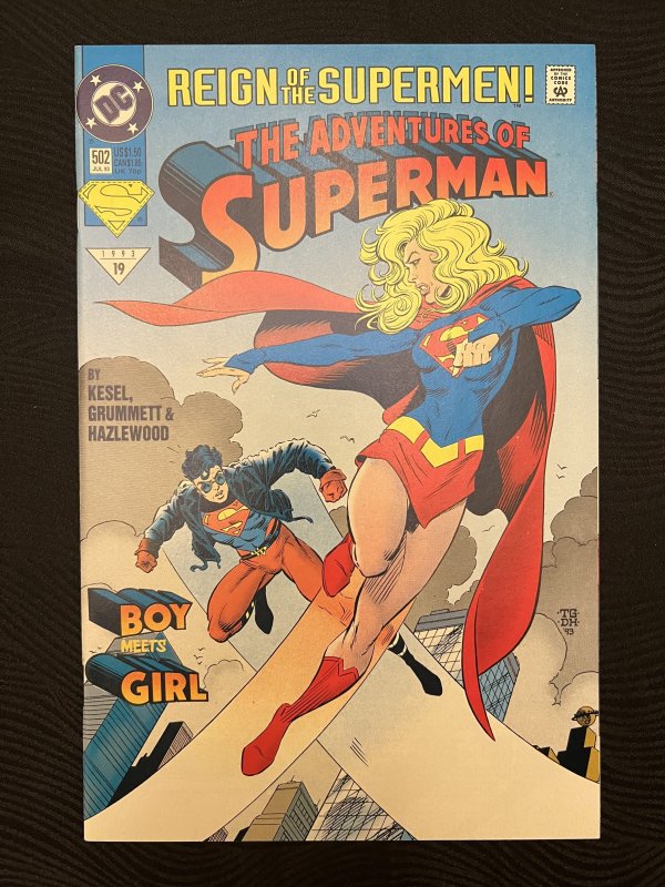 Adventures of Superman #502 (1993) - NM
