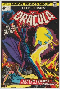 Tomb of Dracula #27 (Dec 1974, Marvel), FN-VFN condition (7.0)