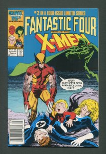 Fantastic Four vs X-Men / Complete 4-Issue set / NM  / 1987