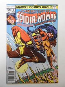 Spider-Woman #8 (1978) VF Condition!