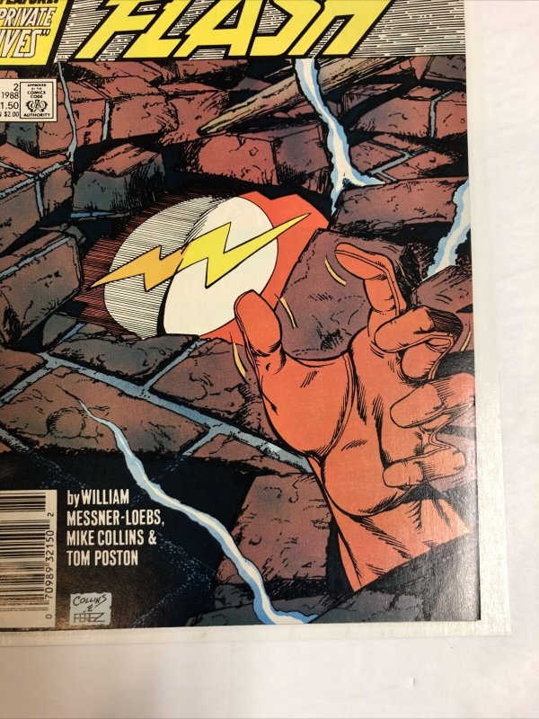 Flash Annual (1988)# 2 (VF) Canadian Price Variant CPV !