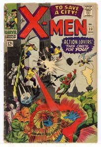 The X-Men #23 (1966), In GD to VG Condition. (5)