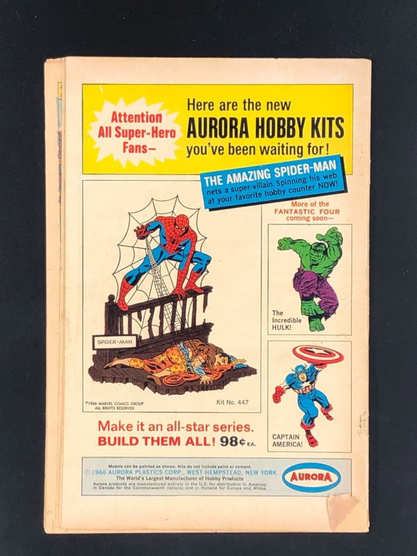 Fantastic Four #59 (1967) Inhumans Silver Surfer Dr. Doom Jack Kirby Art