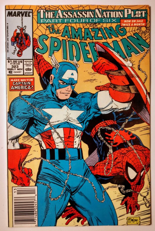 The Amazing Spider-Man #323 (9.2-NS, 1989) 1st App Solo