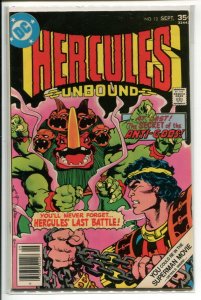 HERCULES UNBOUND (1975 DC) #12 FN/VF A06023