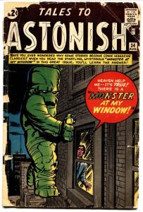 TALES TO ASTONISH #34 1962-MARVEL-JACK KIRBY-STEVE DITKO ART