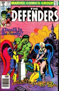 Defenders, The #89 (Newsstand) VF ; Marvel | Hulk Valkyrie Hellcat