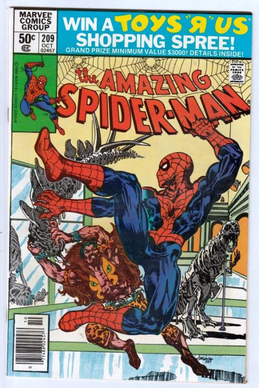 Amazing Spider-Man #209 (Oct-80) VF/NM High-Grade Spider-Man