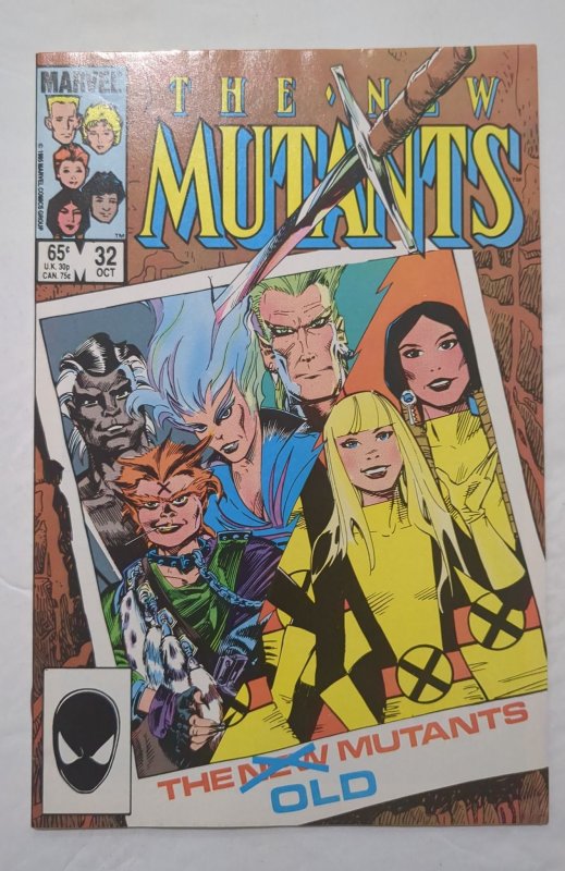 The New Mutants #32 (1985) VF 8.0