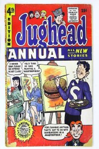 Archie's Pal: Jughead  Annual #4, VG- (Actual scan)