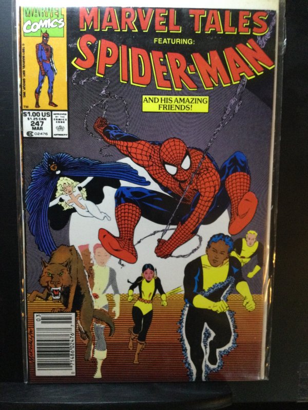 Marvel Tales #247 Newsstand Edition (1991)