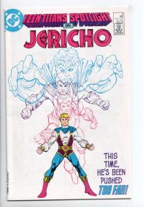 Teen Titans Spotlight #5 - Jericho (DC, 1986) - VF