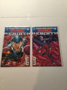 The Atom 1 Rebirth And Variant 2 Issue Set Nm Near Mint IK
