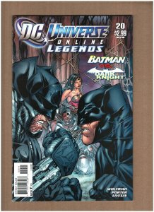 DC Universe Online Legends #20 DC Comics 2011 Batman Superman Wonder Woman NM-