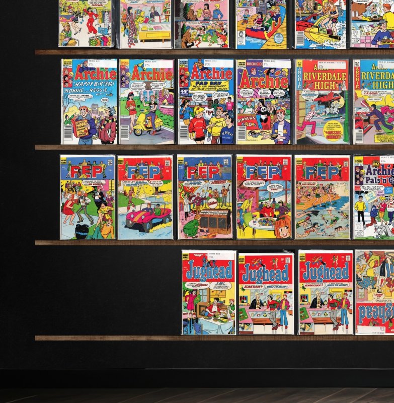 Huge Lot 150+ Comics with Archie, Life With Archie, Pep Comics & More!