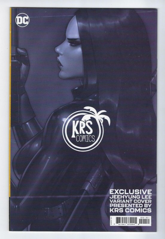 Robin #1 (2021) Jeehyung Lee Trade Variant 1st App Flatline & Respawn NM