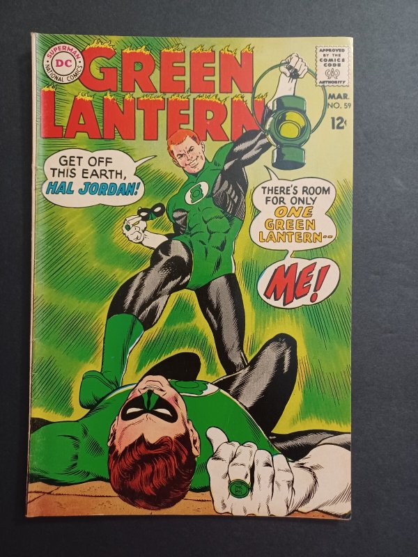 Green Lantern #59 - 1st app Guy Gardner - 1965 - VG/FN