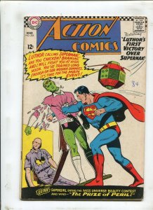 ACTION COMICS #335 - LUTHOR'S FIRST VICTORY OVER SUPERMAN! - (4.5) 1966