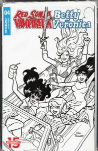 Red Sonja and Vampirella Meet Betty and Veronica #4 Cover F (2019) Vampirella