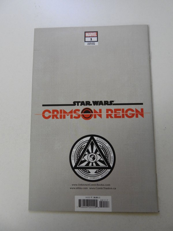 Star Wars: Crimson Reign #1 Virgin Variant (2022) NM condition