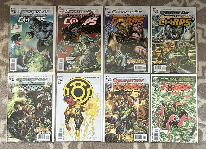 Green Lantern Corps #1-63 Complete Set NM 2006