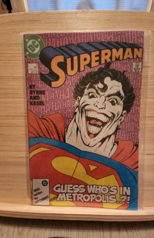 Superman #9 Direct Edition (1987)