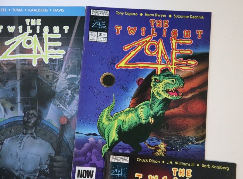 The Twilight Zone Now Comics- Lot of 4-#1 (v.3), #3 (v.3), #3 (v.4), $4 (v.2)