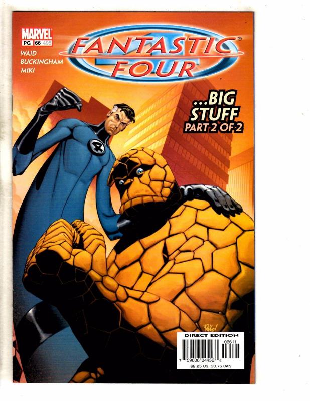 10 Fantastic Four Marvel Comics # 487 488 489 490 491 492 493 494 495 496 TW53