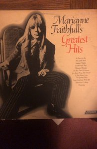 Marianne Faithfull’s greatest hits LP,mint