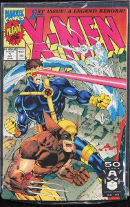 X-Men #1 Wolverine and Cyclops Cover (1991) X-Men [Key Issue]