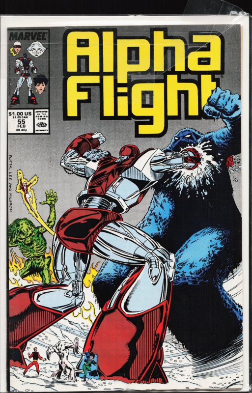 Alpha Flight #55 (1988) Alpha Flight