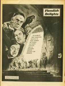 CAPTAIN GEORGE-FIENDISH DELIGHTS-1960'S-HORROR PHOTOS FN