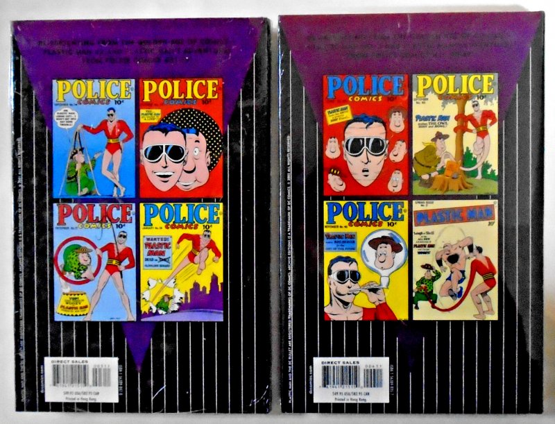 Plastic Man DC Archives Volumes 3-4 NEW $100 Retail 1/2 Off!