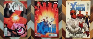 ALL NEW X-MEN #2, 3, 4 (Marvel 2016) Avg NM Set of 3 BAGLEY Art HOPLESS Story