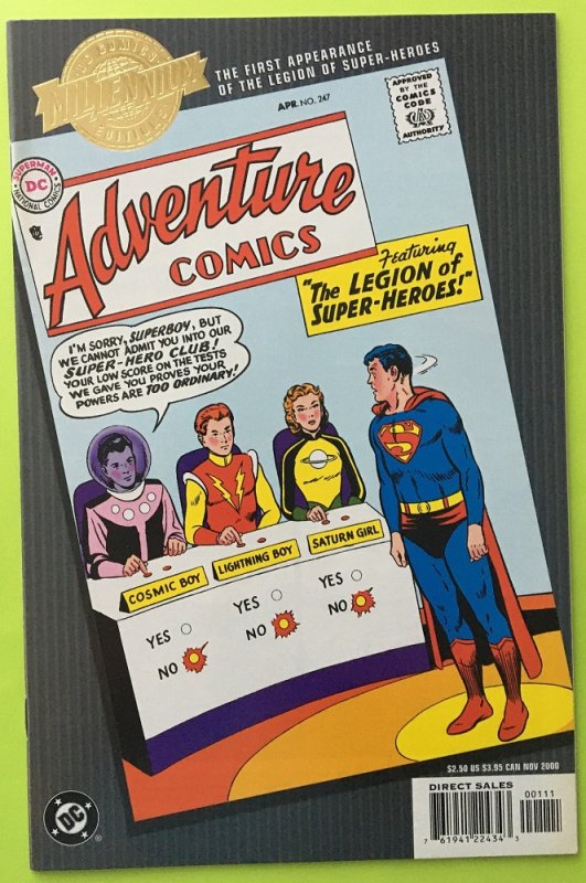 ADVENTURE COMICS 247 MILLENNIUM EDITION 1ST LEGION DC