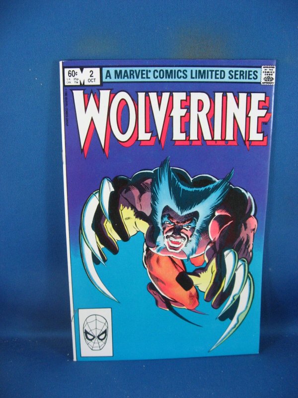 4 WOLVERINE 1-4 LIMITED SERIES  MARVEL 1982 FRANK MILLER