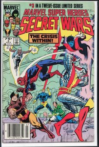 Marvel Super Heroes Secret Wars #3 (1984) [Key Issue]