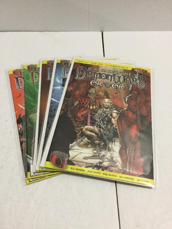 Demon Wars 1-5 Eye For An Eye Lot Set Run Nm Near Mint Code 6 Comics IK