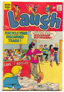 Laugh Comics #256 1972- Archie- Recycling cover VG/F
