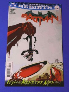 Batman: Rebirth #7 NM- CVR B DC Comics C10A