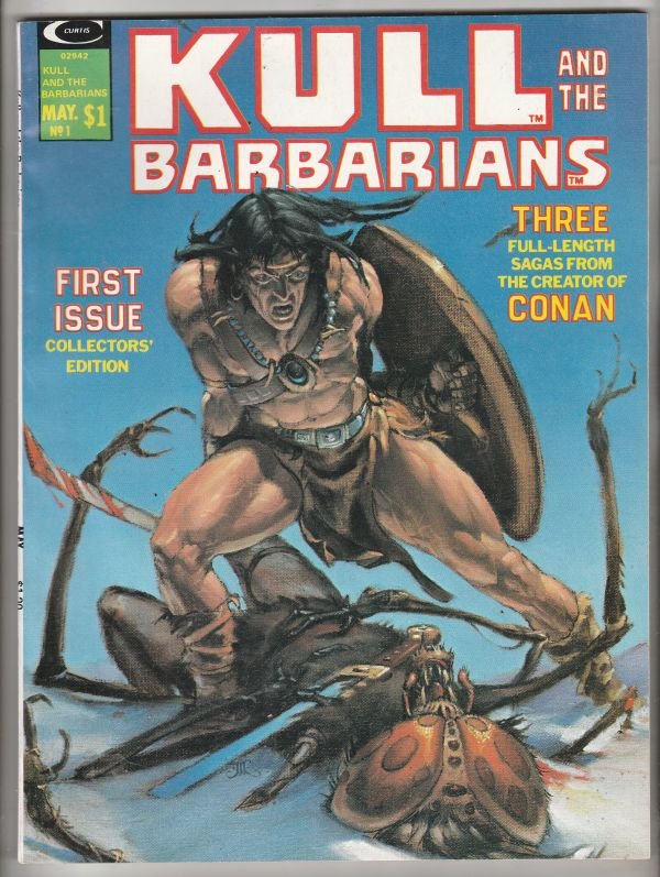 Kull The Barbarian Magazine #1 (May-75) NM- High-Grade 