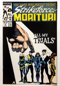 Strikeforce: Morituri #14 (Jan 1988, Marvel) 7.0 FN/VF