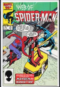 Web of Spider-Man #21 (1986) Spider-Man
