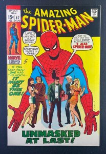 Amazing Spider-Man (1963) #87 VF (8.0) John Romita un