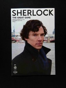 Sherlock the Great Game #1B  Titan Comics 2017 NM  Photo Variant