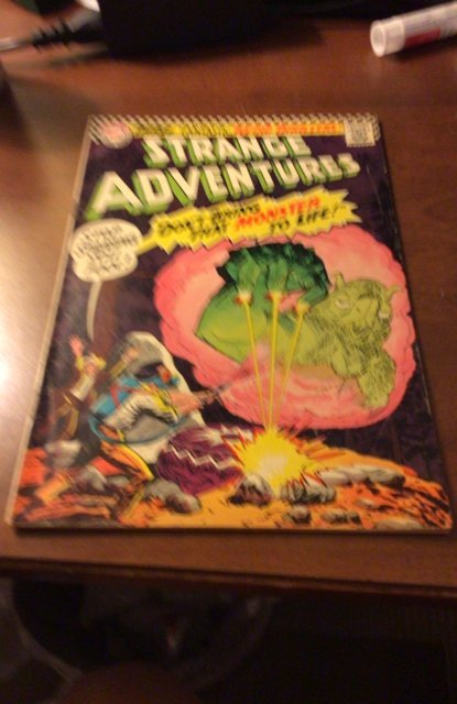Strange Adventures #188 (1966) Stop spraying you idiot! Mid-grade sci-fi FN wow!