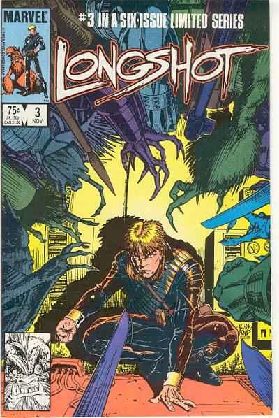 Longshot (1985 series) #3, VF+ (Stock photo)