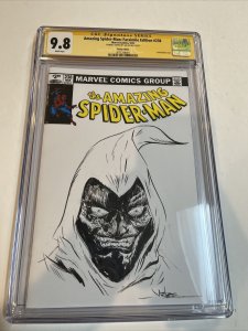 Amazing Spider-Man Facsimile (2022) # 238 (CGC 9.8 SS) Signed & Sketch Jae Lee