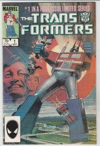 Transformers, The #1 (Sep-84) NM- High-Grade Transformers (Optimus Prime)