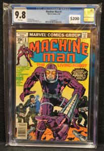 Machine Man #1 - CGC 9.8 (Highest Graded)